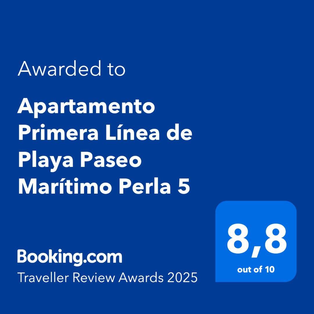 פואנגירולה Apartamento Primera Linea De Playa Paseo Maritimo Perla 5 מראה חיצוני תמונה
